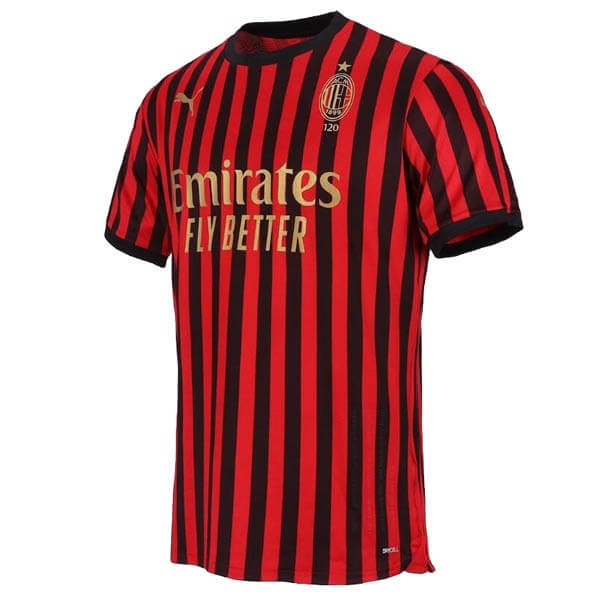 Thailand Trikot AC Milan 120th Rote Fussballtrikots Günstig